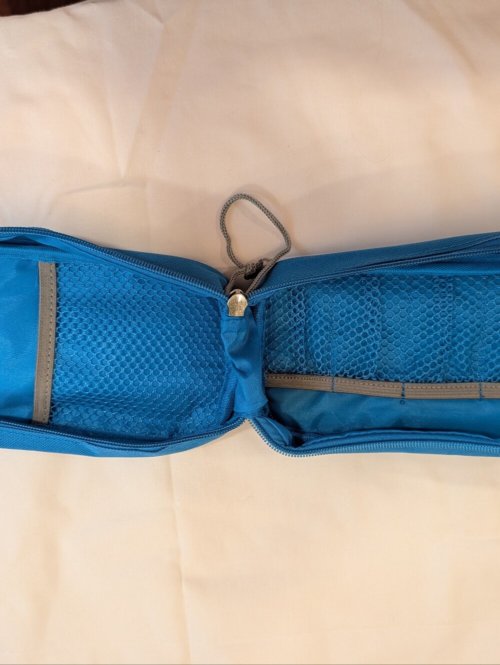 Young Living Essential Oil Carrying Travel Case Pouch Teal Blue New